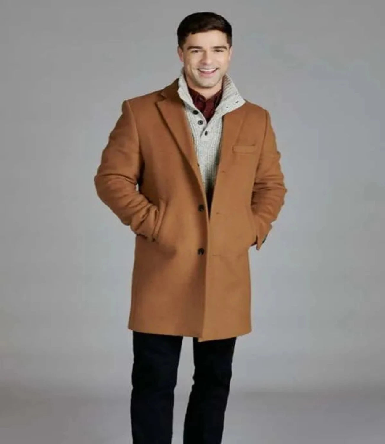 Markian Tarasiuk Welcome To Valentine Brown Coat