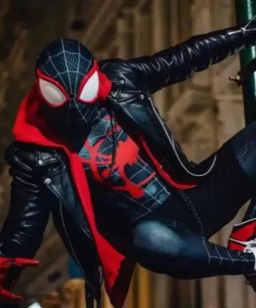 Spider Man Spider-Verse Miles Morales Jacket