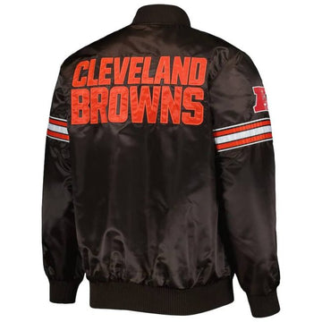 Men’s Starter Brown Cleveland Browns Jacket