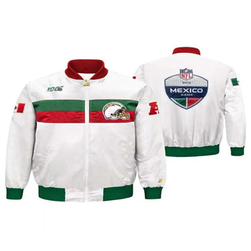 Mexico Game Chiefs White Jacket