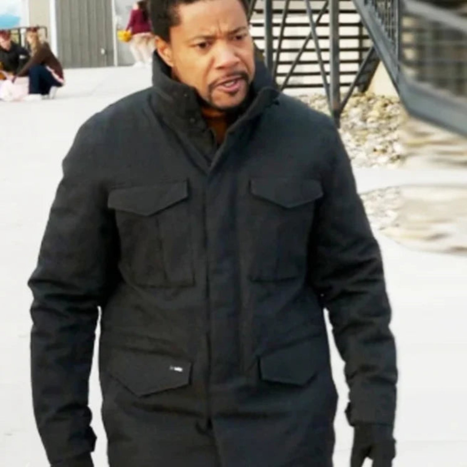 My Life With The Walter Boys S02 Coach Allen Black Jacket