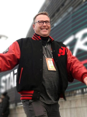 New Jersey Devils Stadium Varsity Jacket
