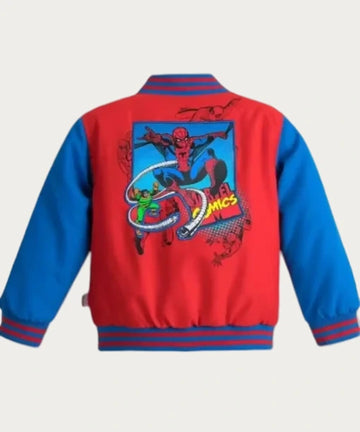 Daytona Spiderman Varsity Jacket