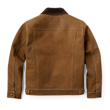 Short Cruiser Roughout Leather Jacket