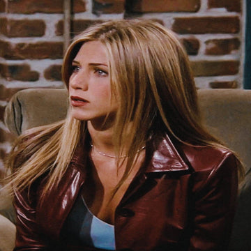 Rachel Green Red Leather Jacket