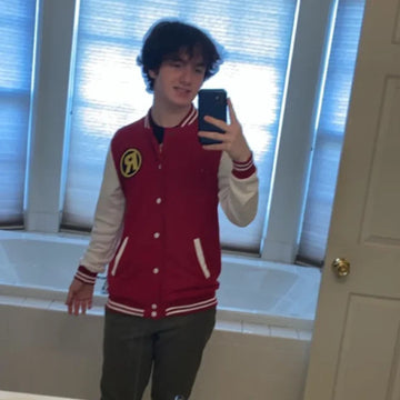 Fan Made Red Robin Varsity Jacket (Inspired by Gabriel Picolo Art)