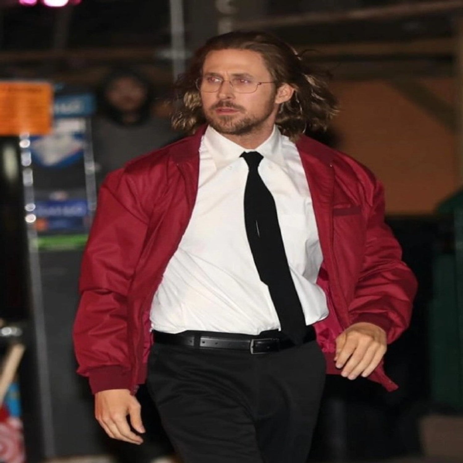 Ryan Gosling SNL Papyrus 2 Maroon Jacket