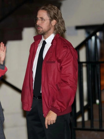 Ryan Gosling SNL Papyrus 2 Maroon Jacket