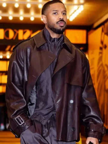 Michael B. Jordan Sinners Leather Jacket