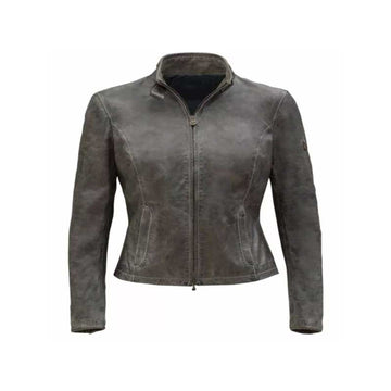 The Fate Of The Furious Letty Distressed Brown Jacket