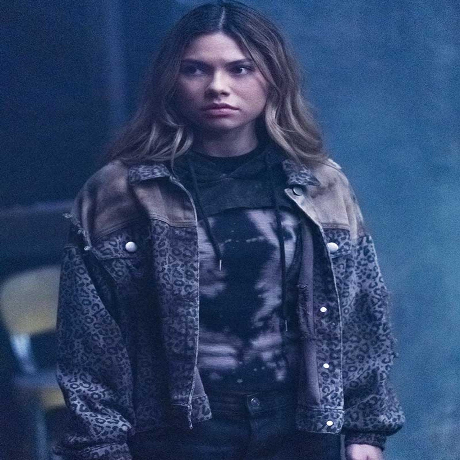 Wolf Pack 2023 Bella Shepard Leopard Print Jacket