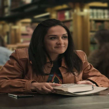 You TV Series S04 Nadia Brown Leather Jacket