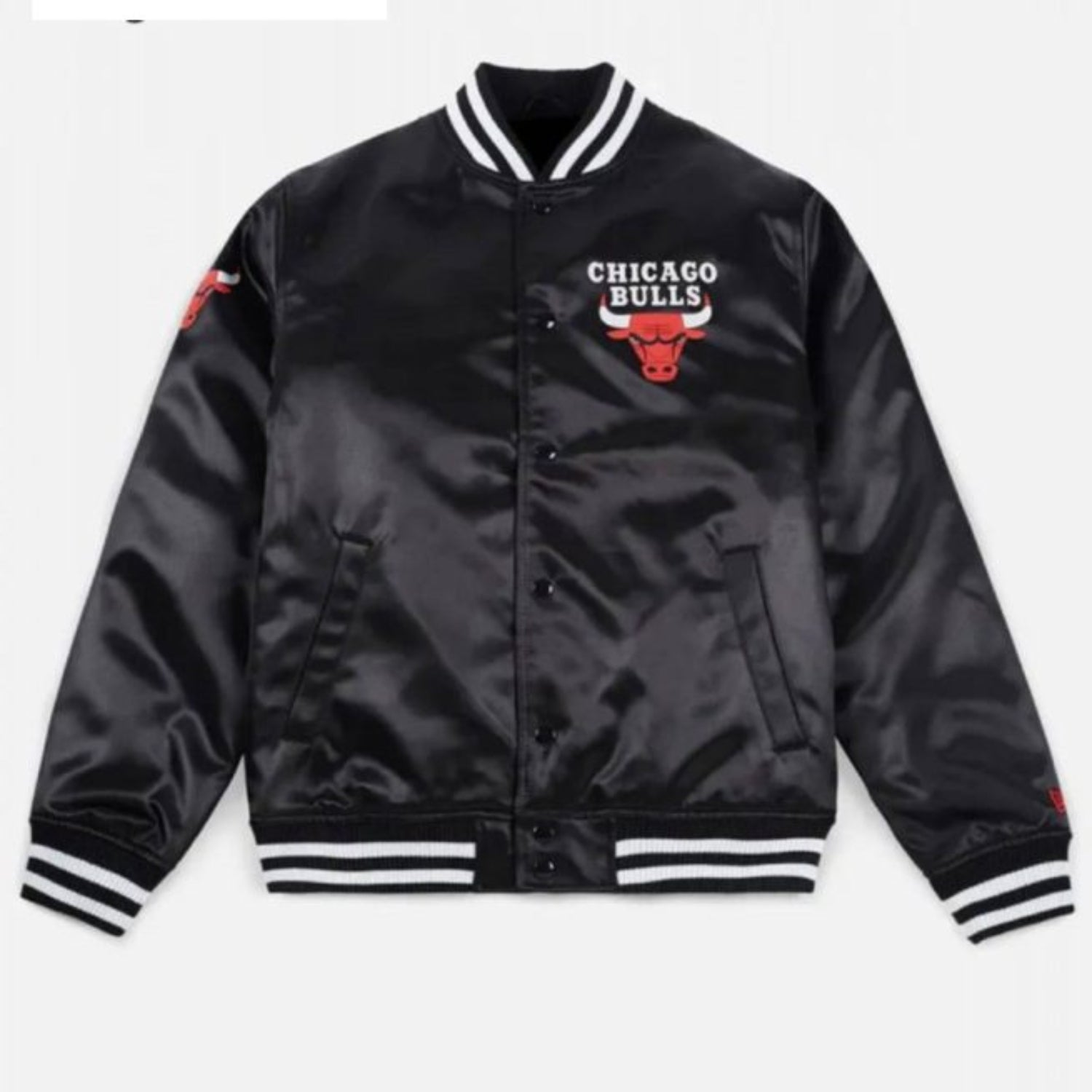 Chicago Bulls Black Bomber Jacket