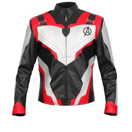 Avengers Endgame Quantum Realm Genuine Real Leather Jacket