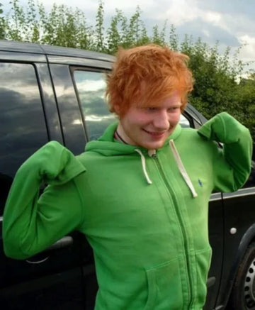 Ed Sheeran Green Hoodie