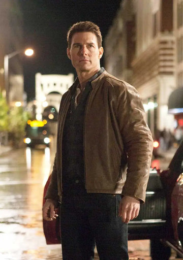 Tom Cruise Jack Reacher Leather Jacket