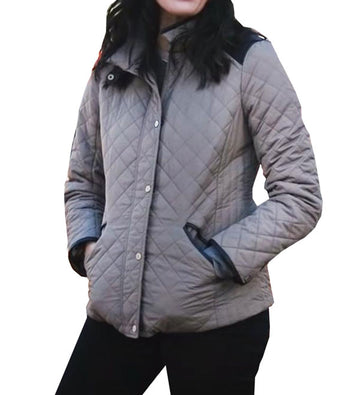 Michaela Conlin Yellowstone Sarah Nguyen Quilted Jacket