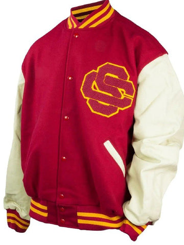 USC Trojans Letterman Varsity Jacket