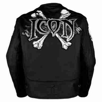 Icon Motorhead Skull Motorcycle Jacket