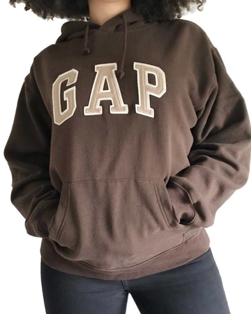 Brown Gap Hoodie