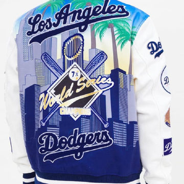 Dodgers Remix Varsity Jacket
