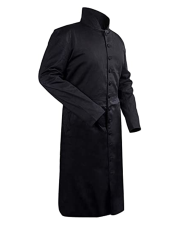 Neo Matrix Trench Coat