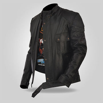 Rockstar Black Classic Leather Jacket