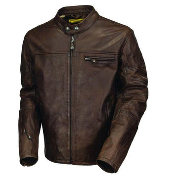 Men’s Ronin Black Leather Jacket