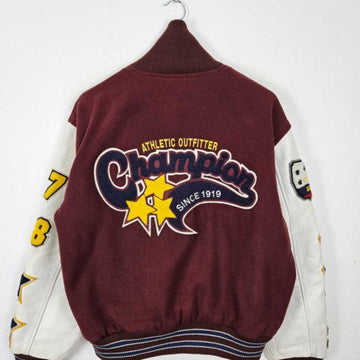 Champion Vintage Varsity Patch Jacket