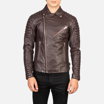 CLASSIC BROWN LEATHER JACKET | Hot Leather Jacket