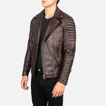 CLASSIC BROWN LEATHER JACKET | Hot Leather Jacket