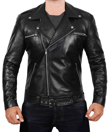Darins Black Leather Jacket
