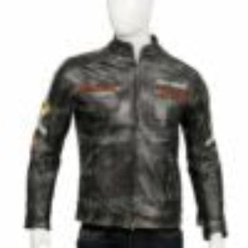 Harley Davidson Distressed Leather Jacket