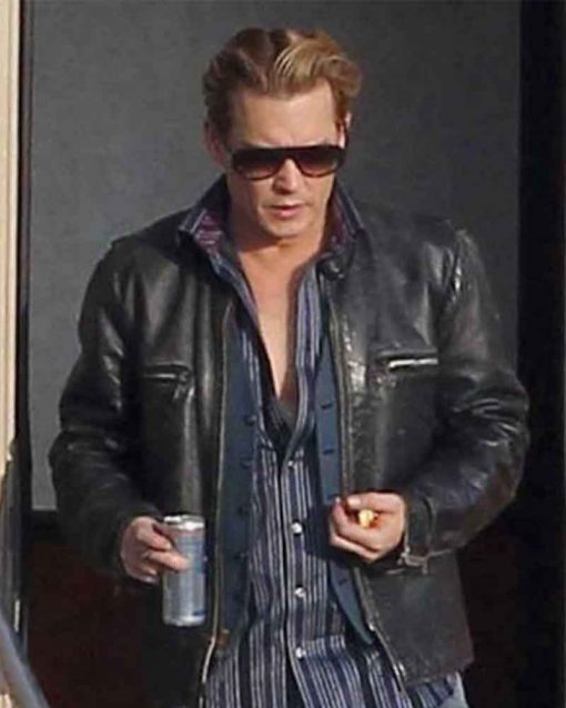 Mortdecai Johnny Depp Leather Jacket