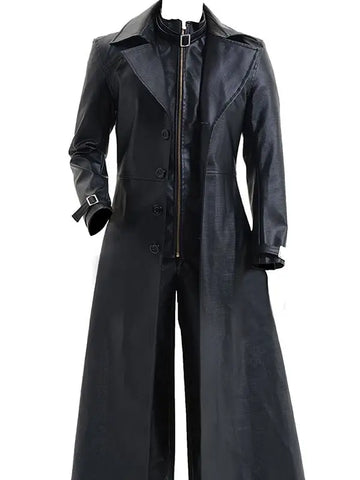 Resident Evil 2022 Albert Wesker leather Coat