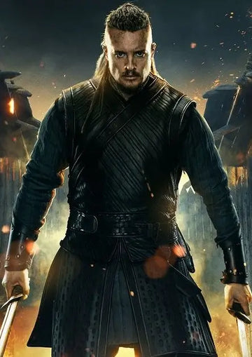 Uhtred The Last Kingdom SO5 leather Vest
